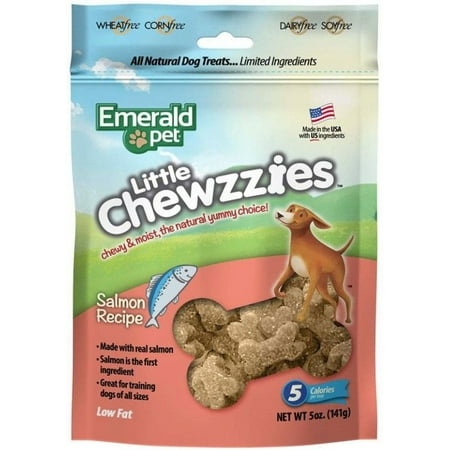 UPC: 0853258004883 | Emerald Pet Little Chewzzies Soft Training Treats Salmon Recipe