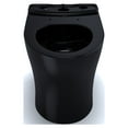 thumbnail image 2 of TOTO® Aquia® IV Elongated Universal Height Skirted Toilet Bowl, WASHLET®+ Ready, Ebony - CT446CEFNT40#51, 2 of 3