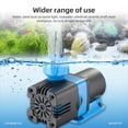 thumbnail image 2 of Mistaha DP8000 Submersible Pump with High Lift and Large Flow Rate for Ponds and Aquariums - Energy Efficient Ceramic Shaft, Variable Frequency Drive, Safe and Versatile - Ideal for Fountain, 2 of 6
