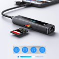 thumbnail image 3 of Adaptador Ethernet USB 3.0 MORNWELL Multicolor 5 en 1 Técnico para MacBook, Surface Pro y PC, 3 of 9