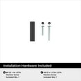 thumbnail image 4 of Amerock Intersect 1-15/16 inch (49mm) Length Matte Black Knob for Cabinets and Furniture, 25 Pack, 4 of 4