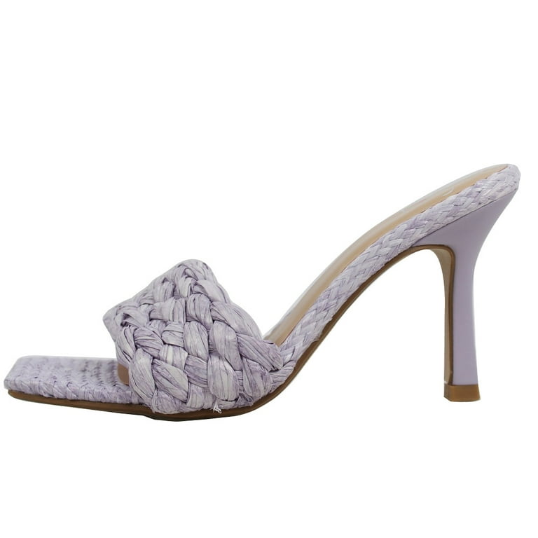 Pastel Braided High outlet Heel Shoe