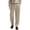 #04 Khaki 【Mix & Match: Choose Your Favorites】, variant on Men's Linen Pants Straight Leg Trousers, High Waist Solid Color Commuter Pants, Casual Business Office Daily Wear Breathable Summer | AESTIVO,Army Green L