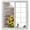 Brown Yellow, variant on Reusable Static Cling Window Tints, Halloween Window Privacy Film Frosted, Orange Pumpkin Funny Ghost Black Cat Purple Heat Control Windows Films for Offices, Balcony, 29.5 x 118 Inches