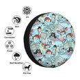 thumbnail image 3 of Bingfone Cartoon Pirate Spare Tire Cover Weatherproof Universal Wheel Protectors for RV Camper Travel Trailer SUV Truck-14 inch, 3 of 8
