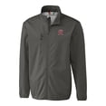 thumbnail image 2 of Men's Cutter & Buck Steel Tacoma Rainiers Clique Trail Eco Stretch Softshell Full-Zip Jacket, 2 of 3