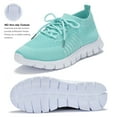 thumbnail image 4 of Walking Shoes for Women Wide Width Mesh Lace up Athletic Walking Sneakers Outdoor, 4 of 9