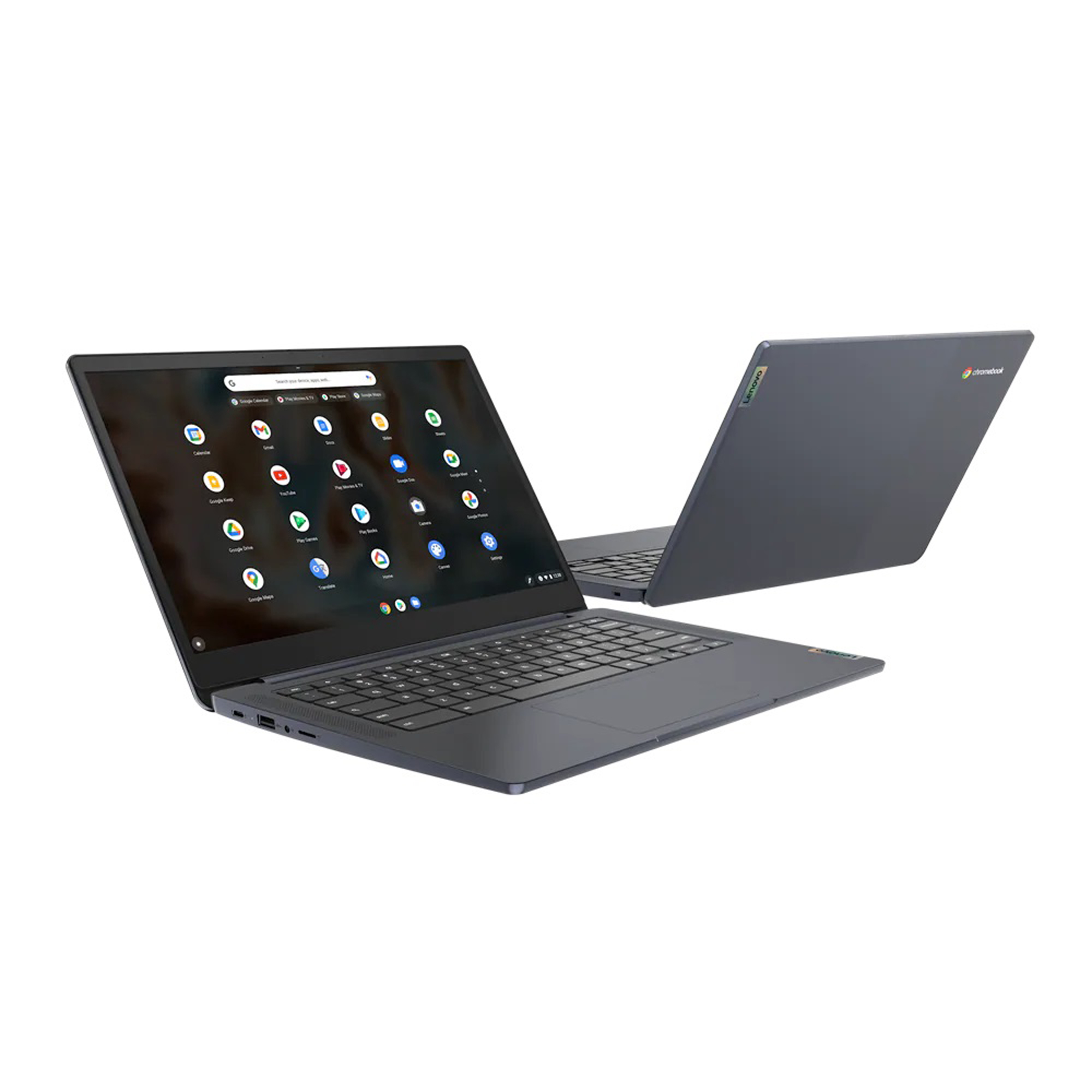 Lenovo IdeaPad 3 Chromebook, 14" HD, MediaTek MT8183, 4GB RAM, 64GB eMMC, ARM Mali-G72 MP3, Chrome OS, Abyss Blue, 82KN002GUS - image 5 of 5
