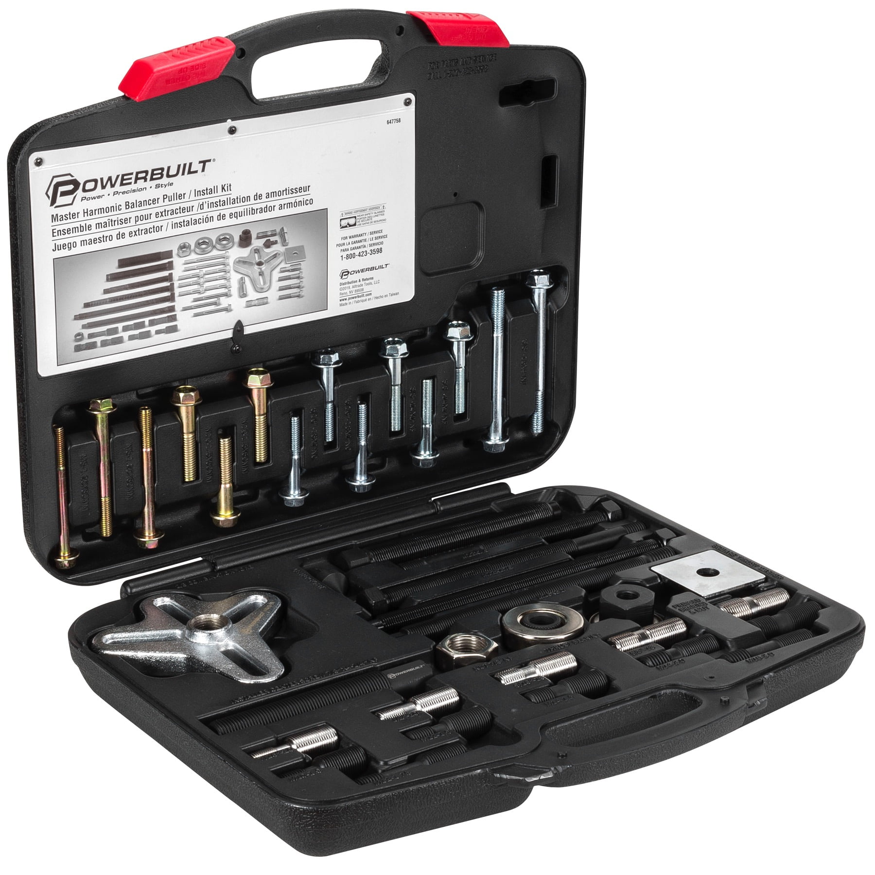 Powerbuilt Master Harmonic Balancer Puller / Pulley Installer Kit