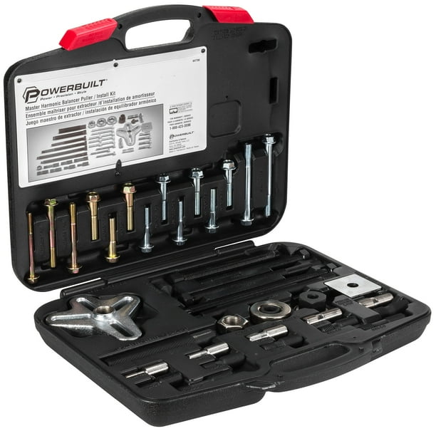 Powerbuilt Master Harmonic Balancer Puller / Pulley Installer Kit
