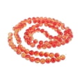 thumbnail image 2 of 100x Ice Crack Glass Beads Mixed Color Jewelry Making Beading Sewing DIY 8mm red and yellow, 2 of 8