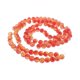 thumbnail image 2 of 100 cuentas de cristal craquelado para hacer pulseras y joyas rojo y amarillo, 2 of 9