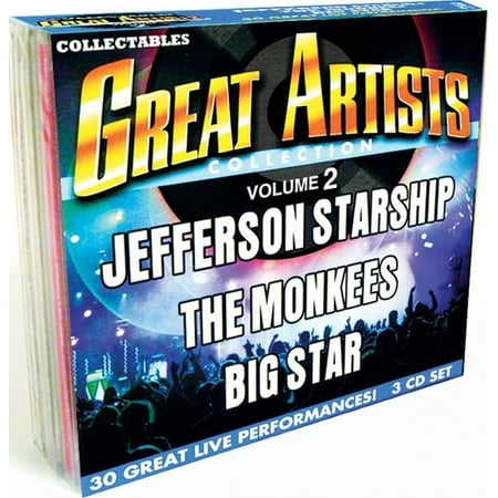 - Great Artists Collection Vol.2: Jefferson Starship Monkees & Big Star (3-Cd)