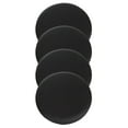thumbnail image 2 of Housses de Tabouret Rondes Douces Imperméables en Polyester Élastique Noires, 2 of 8