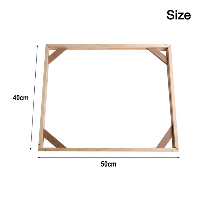 DIY Frame for Canvas Paintings Wooden Frame for Posters and Prints Picture Decor