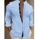 thumbnail image 4 of Camisa Casual De Manga Larga Estampada Para Hombre, 4 of 6
