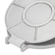 thumbnail image 2 of 7.7 Inch Tortilla Press Silver Rustproof Aluminum Alloy Heavy Duty Quesadilla Maker for Home Pasta Shops, 2 of 4