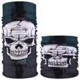 thumbnail image 1 of Máscara de montar con capucha mágica multifuncional sin costuras, cálida toalla con cara de calavera para Halloween, 1 of 6