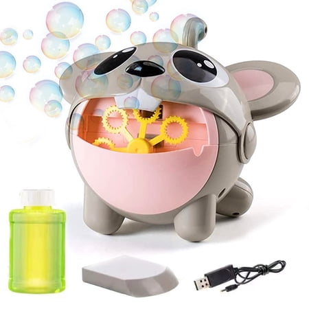 Kids Automatic Bubble Blower Blaster Maker Machine Toy with Rechargeable Battery price history on PriceWatchPro