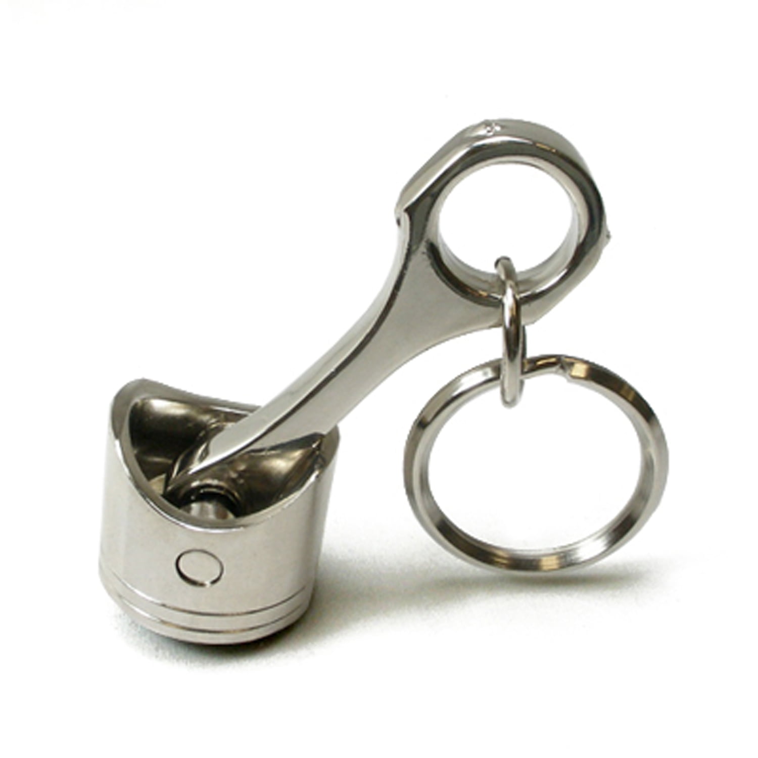 Nissan 370Z Z logo Chrome Finish Engine Piston and Rod Metal Key Chain