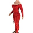 thumbnail image 6 of hgsbede Jumpsuits for Fashion Women Off Shoulder Bandage Jumpsuit Solid Bodysuit Playsuit Romper, 6 of 6