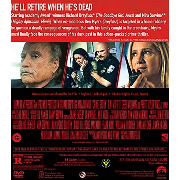 Crime Story (aka Reckoning) (DVD), Paramount, Action Adventure