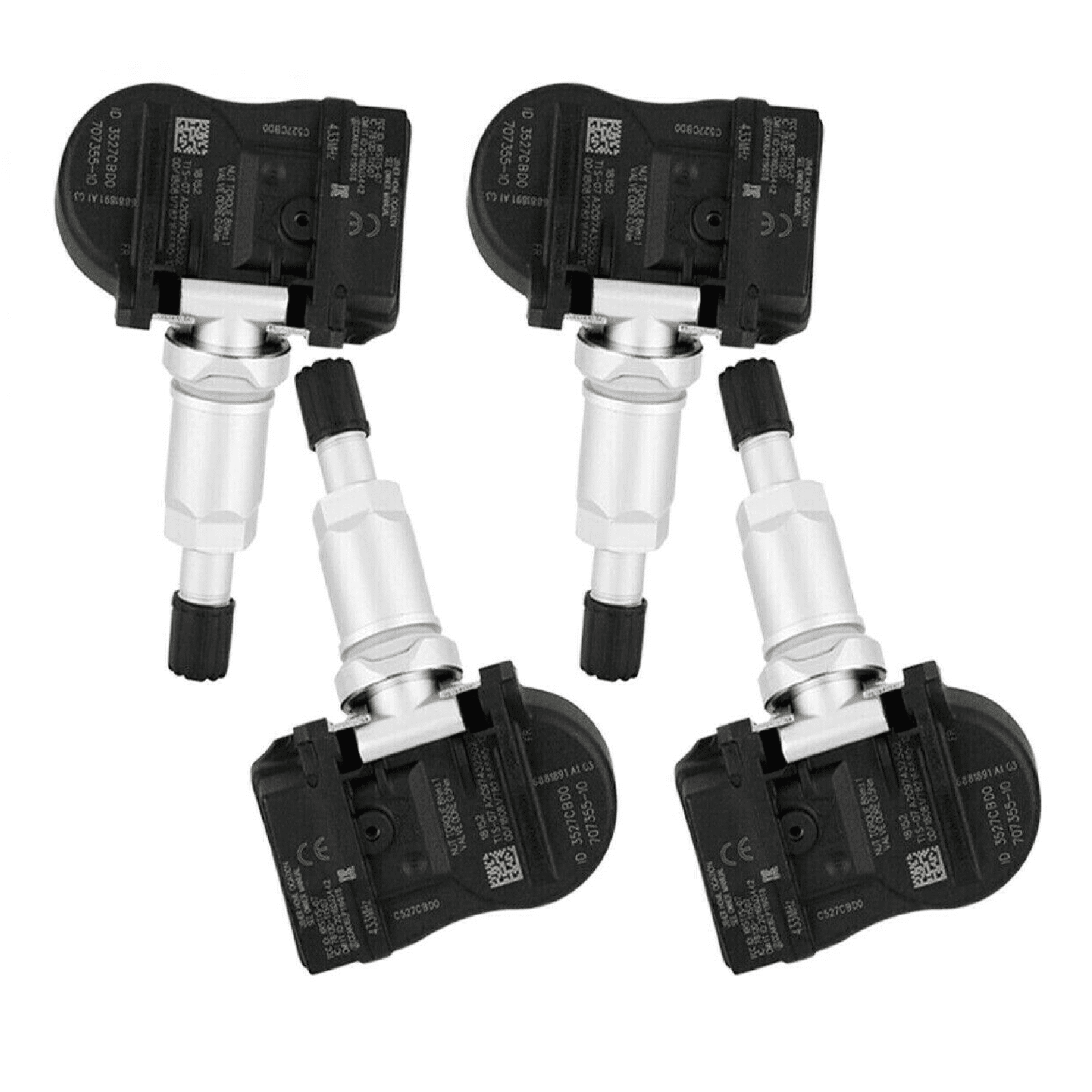 4-PCS Tire Pressure Sensor TPMS for BMW 228i 328i xDrive X1 X5 X6 Mini ...