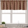 thumbnail image 3 of Ambesonne Tribal Valance & Curtain, Abstract Details Stripes, 55"x30", Multicolor, 3 of 7