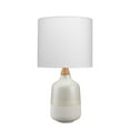 thumbnail image 1 of Benzara BM241092 Table Lamp with Ceramic Bottle Shape Body, Cream, 1 of 5