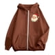 thumbnail image 5 of WILLBEST Sudadera de Mujer con Estampado Navideño, Cremallera, Manga Larga, Bolsillo, Cordón Ajustable y Capucha Informal Mediana, 5 of 8