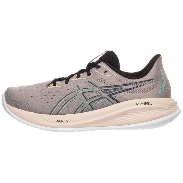 Zapatillas para correr ASICS Gel-Cumulus 26 para hombre 12.5 Moonrock/Menta Oscura