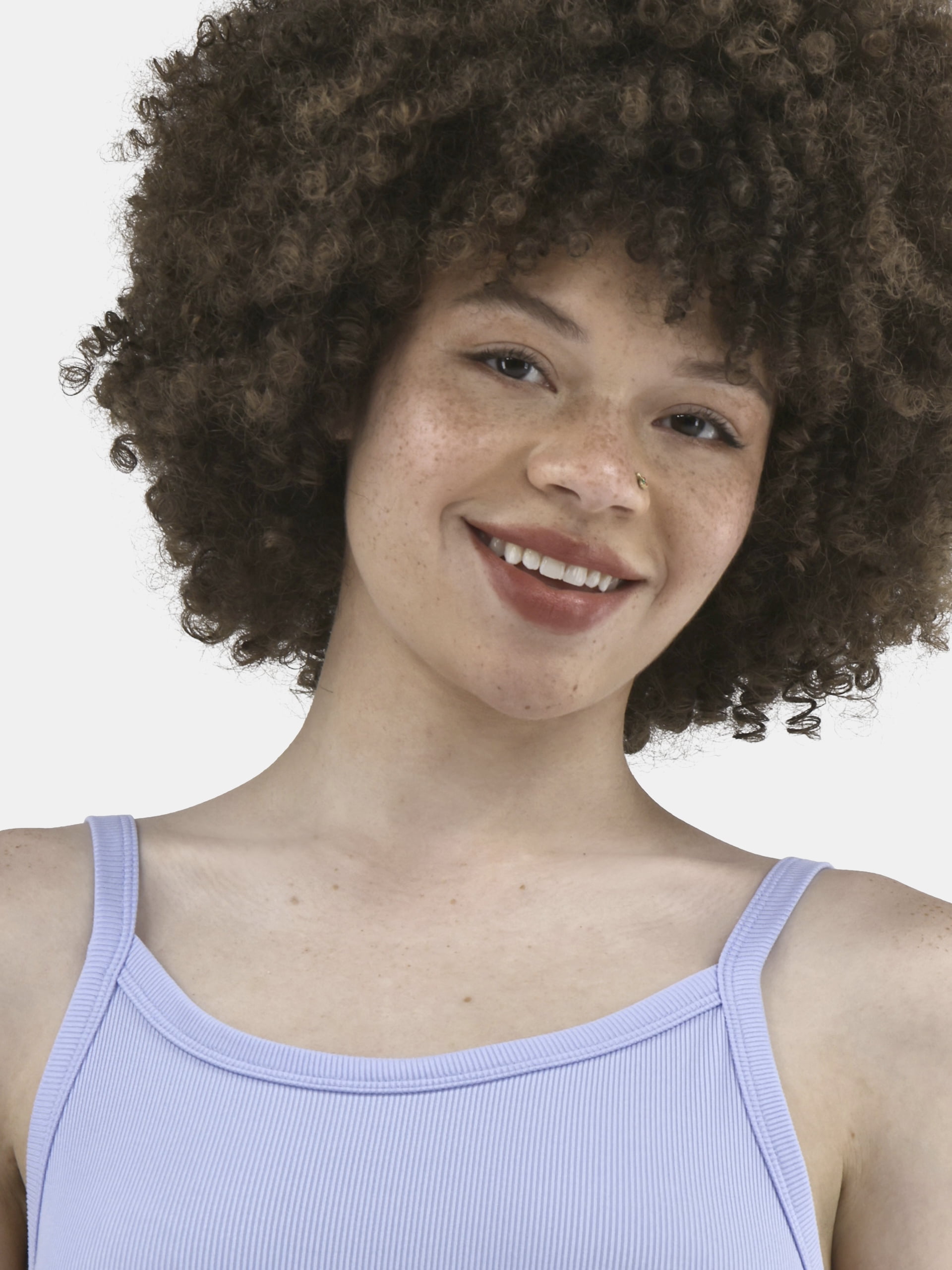 No Boundaries Ribbed Cami Top, Women's XXS-XXL