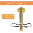 thumbnail image 3 of 20 Pcs Shear Pins + 20 Pcs Cotter Pins For Snowblower- 738-04124 And 714-04040 Replacement Shear Pin Kits Compatible With Mtd Craftsman Cub Cadet Troy, 3 of 5