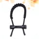 thumbnail image 5 of Muñequera de arco y flecha, accesorios para equipo de tiro con arco, arco recurvo compuesto tejido a mano, correa de muñeca para arco y flecha de tiro recto (negra), 5 of 6