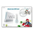 thumbnail image 1 of Restored Nintendo White Wii Console - Mario Kart - Wii Wheel (Refurbished), 1 of 1