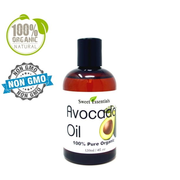 100 Pure, Organic ColdPressed Avocado Oil, 4oz, Imported, NONGMO
