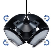 ZPAQI Upgraded Solar Shed Light Indoor Outdoor Solar Powered LED Daytime Work Lights
