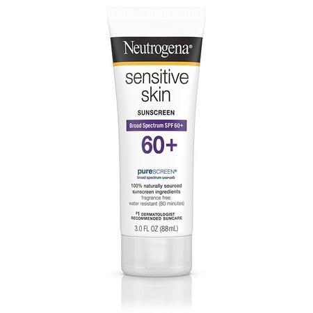 Neutrogena Sunblock Lotion, Sensitive Skin, SPF 60 3 fl oz (88