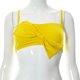 thumbnail image 5 of Verano de las mujeres nuevo Sling Wrap Chest Bow Sexy Sling Tops Color sólido Sling blusa Pompotops lopia998216, 5 of 9