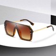 thumbnail image 5 of FEISEDY Classic Siamese One Piece Sunglasses Nice Rimless Stylish Retro Design for Women Men B2574, 5 of 5