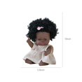 thumbnail image 4 of 14inch Black Reborn Doll, Full Enamel Vinyl Doll, Movable Hands And Feet, Soft Cuddly Puppet, Girl Toy, Children's Birthday Gift, Christmas Present, 4 of 6