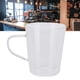 thumbnail image 5 of Taza de leche taza de vidrio térmica de vidrio de borosilicato alto de 380 ml taza de vidrio fácil de limpiar con asa taza de café de vidrio transparente para cocinas ANGGREK  Otros, 5 of 8