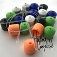 thumbnail image 1 of AroundSquare Everyman Silicone Begleri- with Stainless Steel Core- Pouch Extra Strings- (Orange), 1 of 2