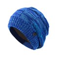 thumbnail image 5 of BWASD Lightweight Knitted Beanie for Men & Women Thin Breathable Skull Cap Cuffed Uni Stretchy Outdoor Running Casual Hip Hop Slouchy Ski Hat Blue, 5 of 5