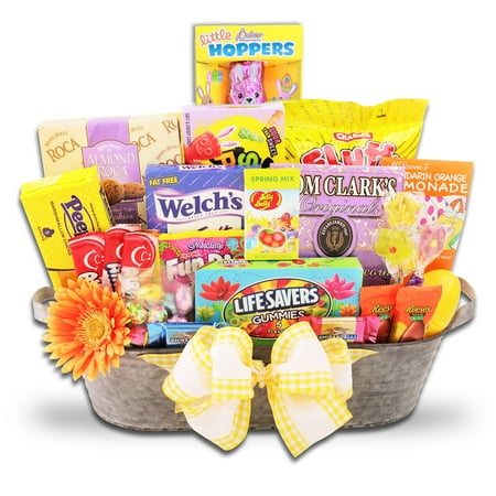 Alder Creek Gift Baskets Easter Treats! Gift Basket (18 Items)