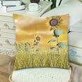 thumbnail image 3 of MKHERT Sunflowers Throw Pillowcase Pillow Cover Cushion Couver 18x18 inch, Set of 2, 3 of 3