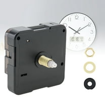 Clock Mechanism Quartz Silent Battery Operated High Torque Long Shaft Clock Movement Replacement for Clock Repair / DIY, Wall Clock Repair Parts Replacement