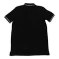 thumbnail image 2 of Playera Polo George para Caballero Diseño Liso 3 Botones Negro Talla CH, 2 of 4