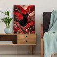 thumbnail image 5 of Abstract Black Cat Canvas Wall Art Print, Living Room Bedroom Kitchen Study Decor, 5 of 8