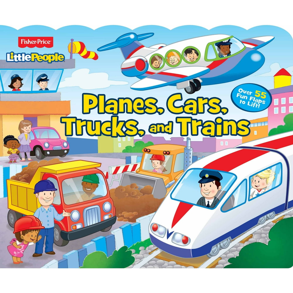 Fisher Price Little People: Planes, Cars, Trucks, and Trains (Board ...